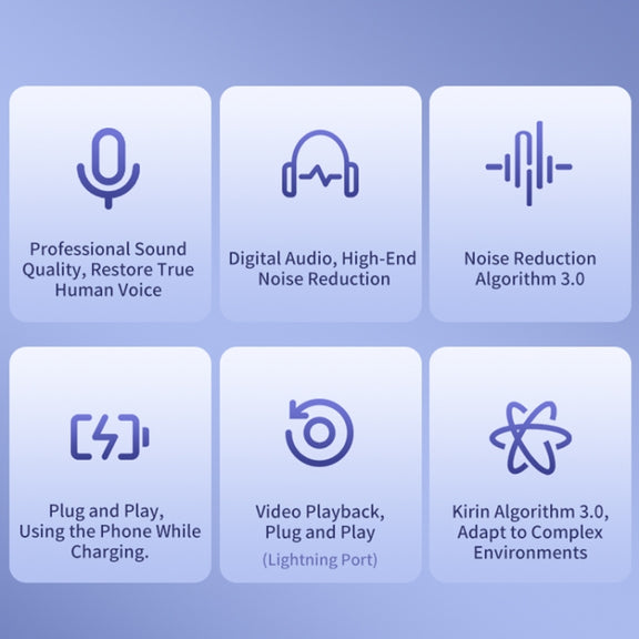 FUNSNAP M2 1 TX + 2 RX Digital Noise Reduction Wireless Microphone Mic Tok, Version:Type-C(White)