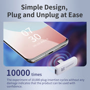 FUNSNAP M3 Digital Audio Wireless Microphone Mic Tok with Monitoring Earphones, Version:Type-C(White)