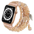 For Apple Watch 46mm / 49mm / 45mm / 44mm Tassel Beaded Chain Watch Band(Rose Gold) - free shipping - PMC TechLife - Order now!