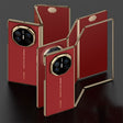 For Huawei Mate XT Ultimate Design GKK Phantom Leather MagSafe Frame Phone Case(Red) - free shipping - PMC TechLife - Order now!