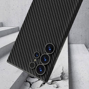 For Samsung Galaxy S25 Ultra 5G GKK Skin-feeling Leather Curved Phone Case(Titanium Gray)