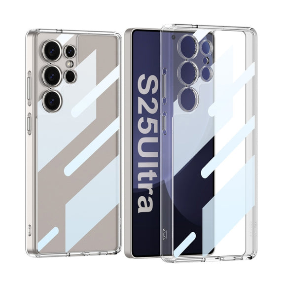 For Samsung Galaxy S25 Ultra 5G GKK Space Series Shockproof Full Coverage Phone Case(Transparent)
