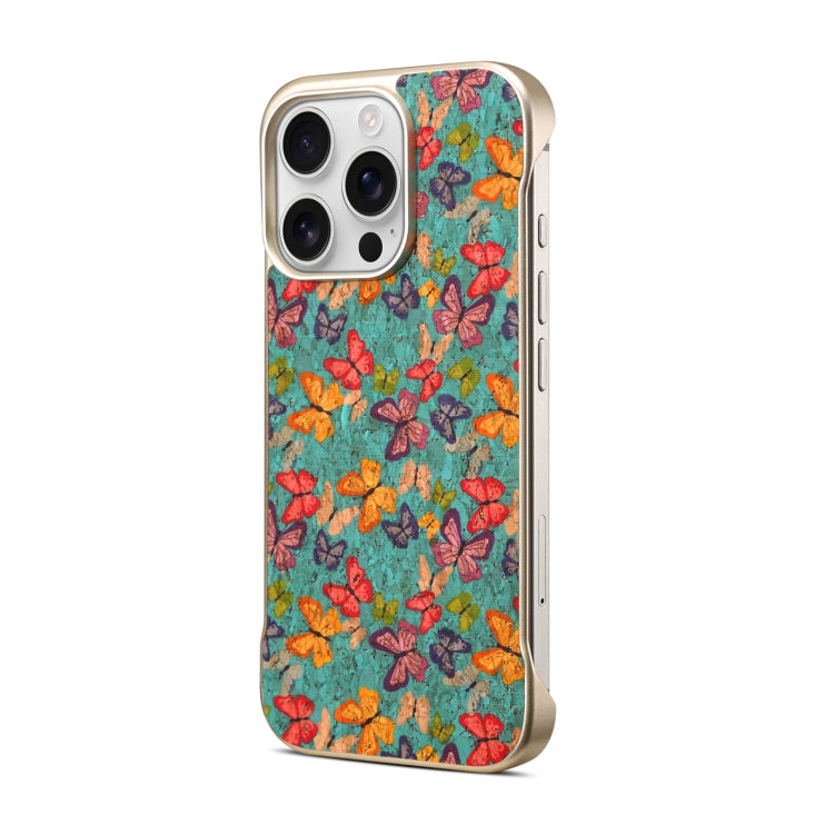 For iPhone 16 Plus Denior A18 Paint MagSafe Phone Case(Butterflies)