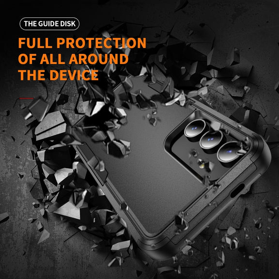 For Samsung Galaxy S25 5G TPU + PC Shockproof Protective Phone Case(Black)