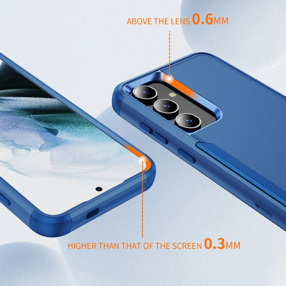 For Samsung Galaxy S25+ 5G TPU + PC Shockproof Protective Phone Case(Royal Blue)