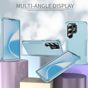 For Samsung Galaxy S25 Ultra 5G TPU + PC Shockproof Protective Phone Case(Grey Green)