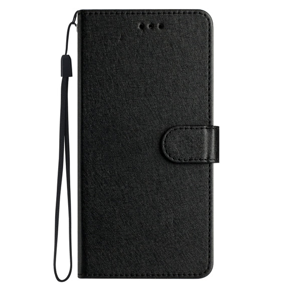 For Samsung Galaxy S25 5G Silk Texture Horizontal Flip Leather Phone Case(Black)
