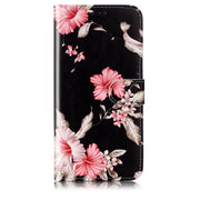 For Samsung Galaxy S25 5G Colored Drawing Marble Pattern Leather Phone Case(Azalea)