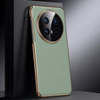 For Huawei Mate 70 Pro / 70 Pro+ Genuine Leather PC Phone Case(Green) - Huawei Cases by PMC TechLife | Online Shopping South Africa | PMC TechLife | Buy Now Pay Later Mobicred