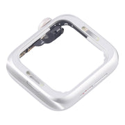 For Apple Watch Series SE 2020 44MM LTE Aluminium Alloy Middle Frame Bezel Plate with Crown Spin Axis Flex Cable(Silver)