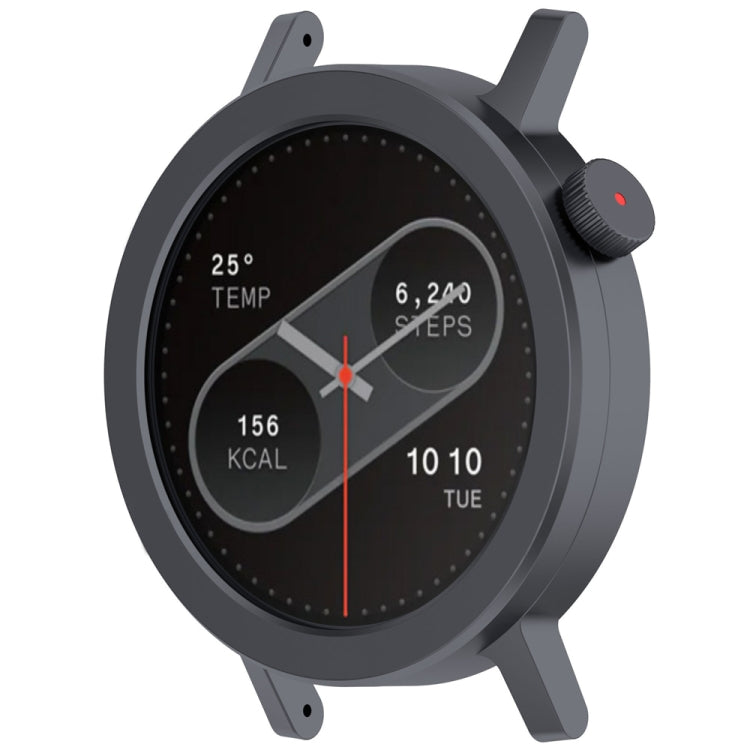 For CMF Watch Pro 2 Smart Watch Metal Bezel Ring Frame Without Words Version(Grey)