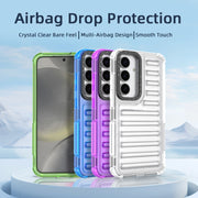 For Samsung Galaxy S25+ 5G High Transparency TPU Hybrid PC Airbag Phone Case(Transparent)