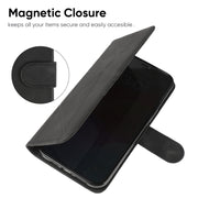 For Samsung Galaxy S25 Ultra 5G Skin Feel Geometric Lines Leather Phone Case(Black)