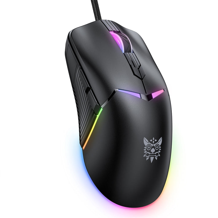ONIKUMA CW929 RGB 6400DPI Wired Mouse(Black)