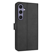 For Samsung Galaxy S25 5G AZNS Skin Feel Calf Texture Flip Leather Phone Case(Black)