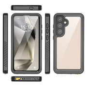For Samsung Galaxy S25+ 5G RedPepper IP68 Water-resistant Triple-proof Phone Case(Black)