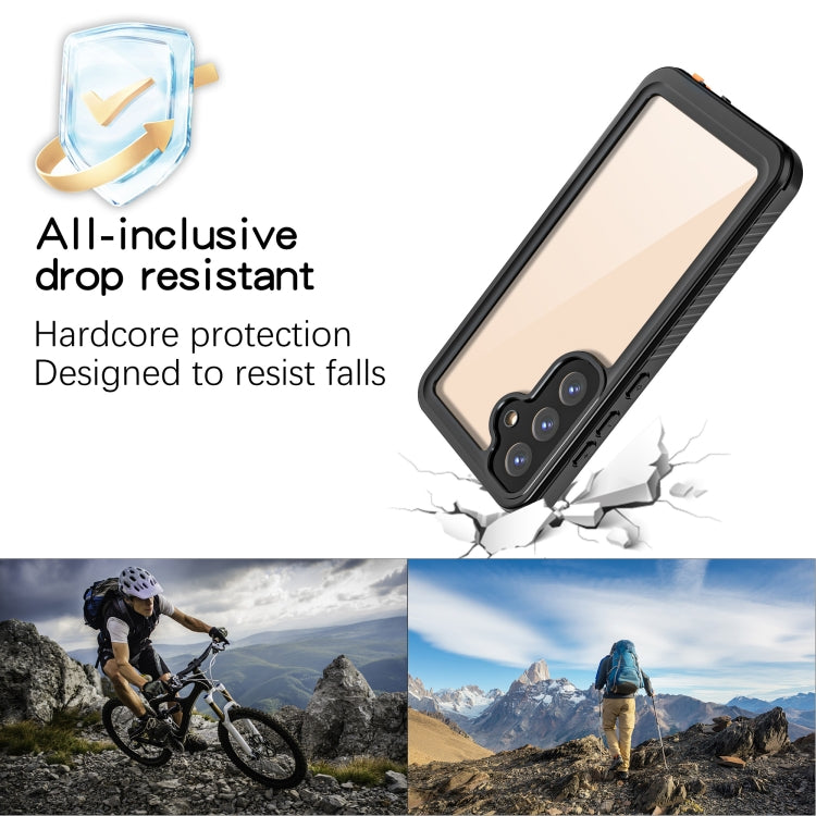 For Samsung Galaxy S25+ 5G RedPepper IP68 Water-resistant Triple-proof Phone Case(Black)