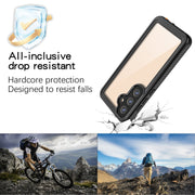 For Samsung Galaxy S25+ 5G RedPepper IP68 Water-resistant Triple-proof Phone Case(Black)