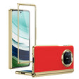 For Huawei Mate X5 Integrated AG Frosted Vacuum Plating Phone Case(Red) - Huawei Cases by PMC TechLife | Online Shopping South Africa | PMC TechLife | Buy Now Pay Later Mobicred