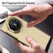 For Huawei Mate XT Ultimate Design Integrated AG Frosted Vacuum Plating Phone Case(Gold)