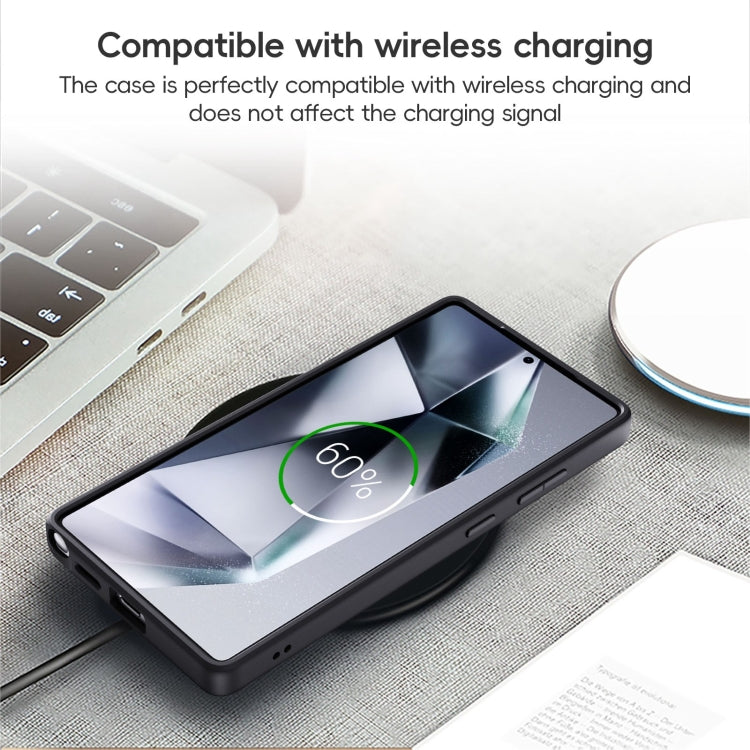 For Samsung Galaxy S25+ 5G Skin Feel Phone Case(Black)