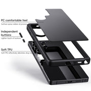 For Samsung Galaxy S25+ 5G Skin Feel Phone Case(Titanium Blue)
