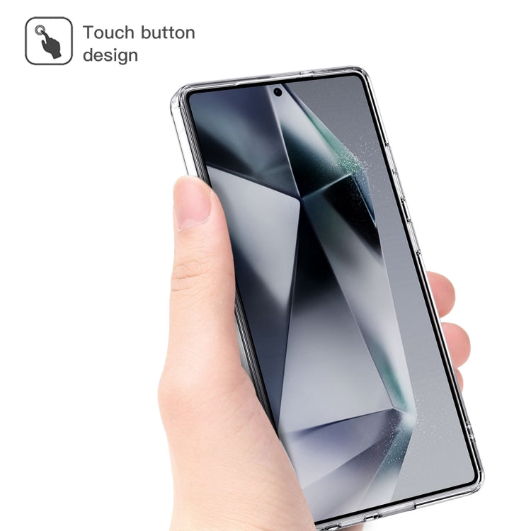 For Samsung Galaxy S25+ 5G Crystal Clear TPU Hybrid PC Phone Case(Transparent)