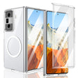 For Honor Magic Vs3 lce Folding Series MagSafe Integrated Clear PC Phone Case(Silver) - Honor Cases by PMC TechLife | Online Shopping South Africa | PMC TechLife | Buy Now Pay Later Mobicred