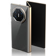 For Huawei Mate XT Ultimate Design lce Folding Series Integrated Clear PC Phone Case(Black) - Huawei Cases by PMC TechLife | Online Shopping South Africa | PMC TechLife | Buy Now Pay Later Mobicred