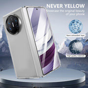 For Huawei Mate X5 lce Folding Series Integrated Clear PC Phone Case(Black)
