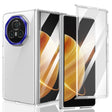 For Honor Magic V3 lce Folding Series Integrated Clear PC Phone Case(Royal Blue) - Honor Cases by PMC TechLife | Online Shopping South Africa | PMC TechLife | Buy Now Pay Later Mobicred