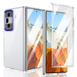 For Honor Magic Vs3 lce Folding Series Integrated Clear PC Phone Case(Royal Blue) - Honor Cases by PMC TechLife | Online Shopping South Africa | PMC TechLife | Buy Now Pay Later Mobicred