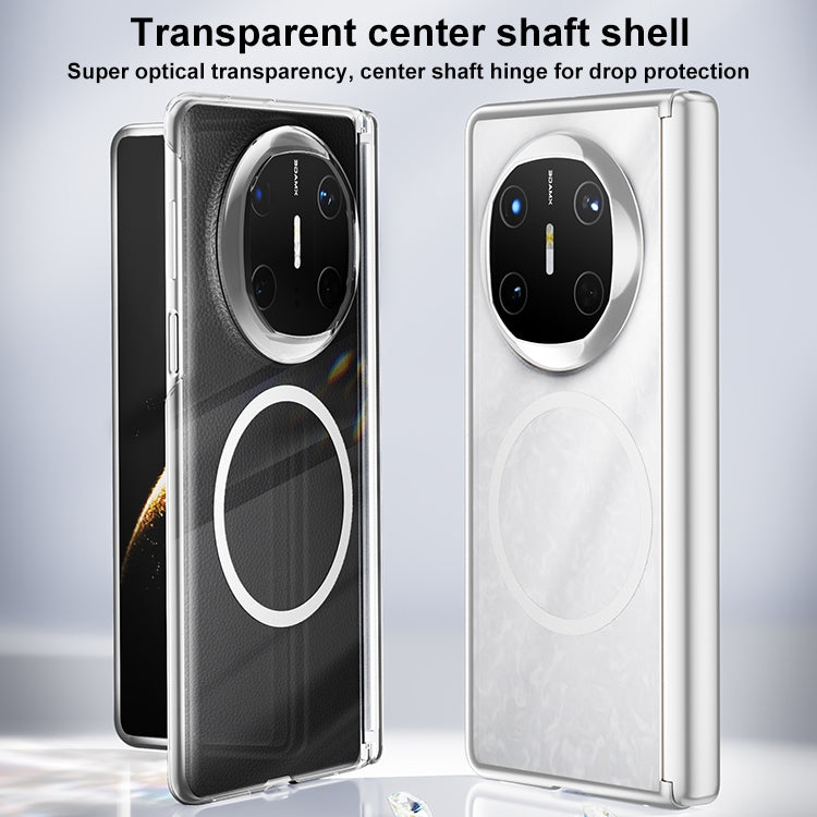 For Huawei Mate X5 / X3 Clear MagSafe PC Full Coverage Phone Case(Transparent)