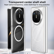 For Huawei Mate X6 Clear MagSafe PC Full Coverage Phone Case(Black)