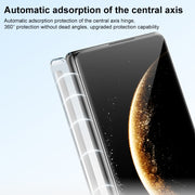 For Huawei Mate X5 / X3 Clear MagSafe PC Full Coverage Phone Case(Black)