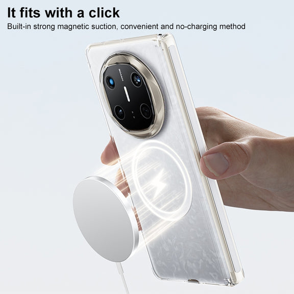 For Huawei Mate X6 Clear MagSafe PC Full Coverage Phone Case(Transparent)