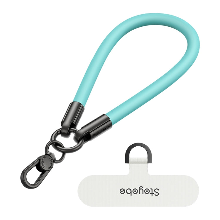 DUX DUICS Stoyobe PL-II Universal Silicone Phone Wrist Strap Anti-lost Lanyard(Tiffany Blue)