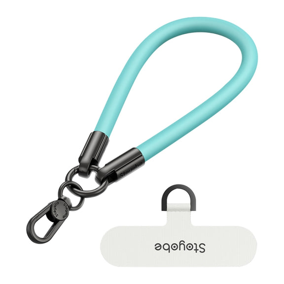 DUX DUICS Stoyobe PL-II Universal Silicone Phone Wrist Strap Anti-lost Lanyard(Tiffany Blue)