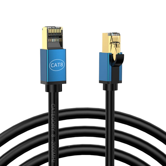 5m Home Fiber Bandwidth 10 Gigabit CAT8 Network Cable(Blue)