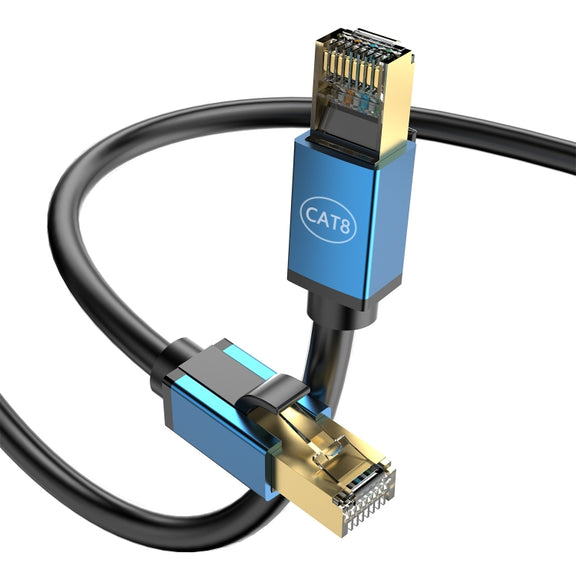10m Home Fiber Bandwidth 10 Gigabit CAT8 Network Cable(Blue)