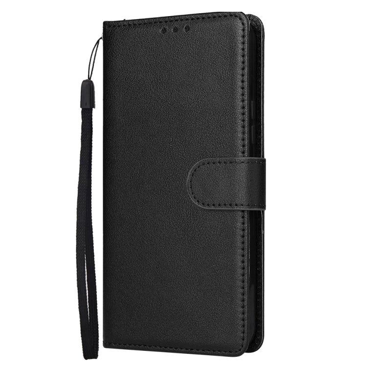 For Samsung Galaxy S25 5G 3-Card Slots Multifunctional Leather Phone Case(Black)