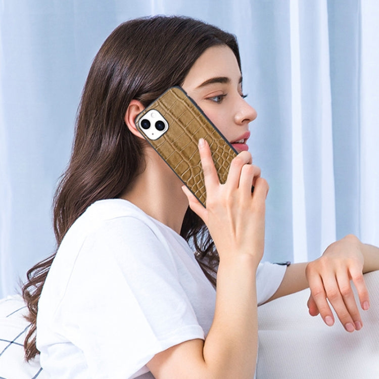 For iPhone 16 Pro Max VIETAO Alligator Texture PU Phone Case(Red)