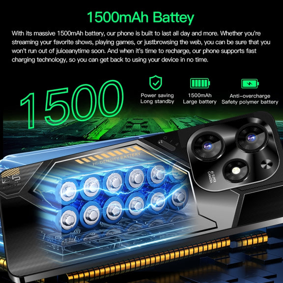 Povo6 Neo / DP29, 1GB+16GB, Face Identification, 5.0 inch Android 8.1 MTK6580M Quad Core, Network: 3G, Dual SIM, Plug:US Plug(Green)