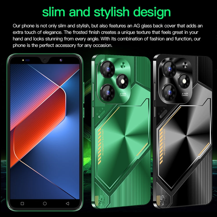 Povo6 Neo / DP29, 1GB+16GB, Face Identification, 5.0 inch Android 8.1 MTK6580M Quad Core, Network: 3G, Dual SIM, Plug:US Plug(Green)