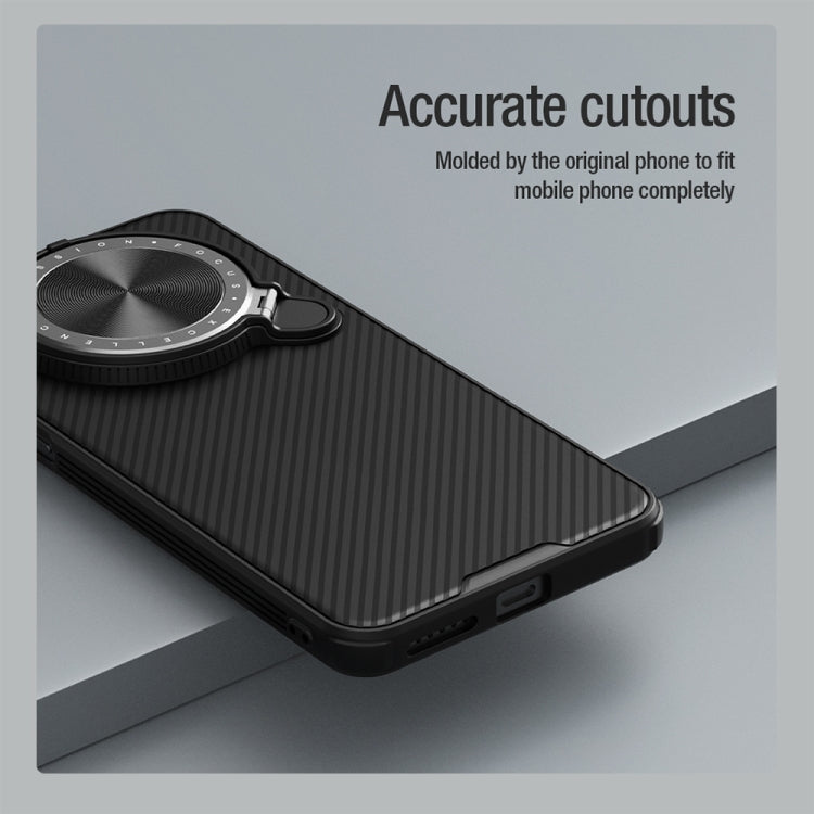 For Huawei Mate 70 NILLKIN CamShield Prop MagSafe Magnetic PC Phone Case(Black)