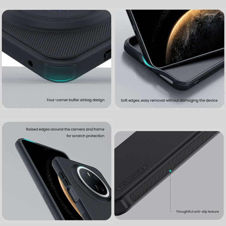 For Huawei Mate 70 NILLKIN Frosted Shield Pro Magnetic Magsafe Phone Case(Black)