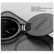 For Huawei Mate 70 NILLKIN CamShield Prop MagSafe Magnetic Translucent PC Phone Case(Black)