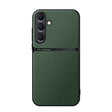 For Samsung Galaxy S25 5G Litchi Leather Magnetic Full Coverage Shockproof Phone Case(Green) - Galaxy S25 5G Cases by PMC Jewellery | Online Shopping South Africa | PMC Jewellery | Buy Now Pay Later Mobicred