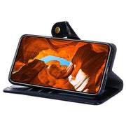 For Samsung Galaxy S25+ 5G Zipper Bag Leather Phone Case(Black)