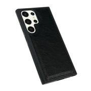 For Samsung Galaxy S25 5G Cowhide Texture Back Cover Phone Case(Black)